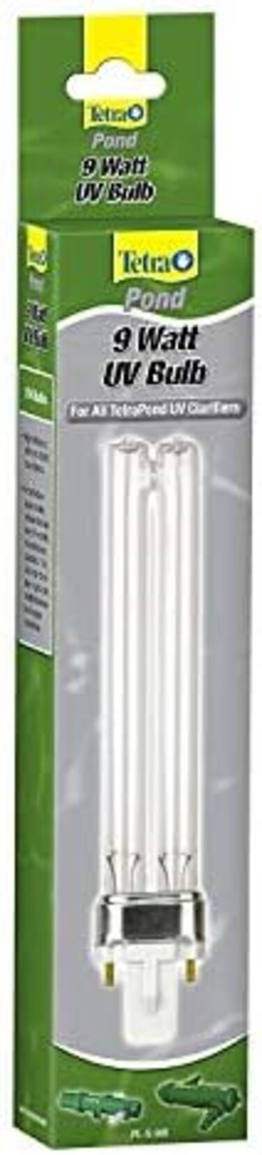 مصباح تيترابوند بديل لمجفف الأشعة فوق البنفسجية جرين فري، من أجل مياه نظيفة وشفافة، 9 واط