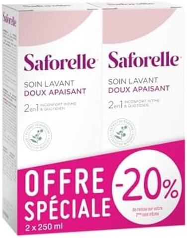 Saforelle Gentle Cleansing Care 2X250ml