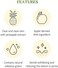 SKIN FOOD since 1957 Skin Food Pineapple Peeling Gel 3.38 Fl.Oz. Pineapple And Aloe Contained Aha Deep Facial Exfoliating Gel Eliminates Sebum Skin Clear And Blemish Free