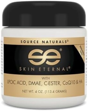 سورس ناتشورالز كريم سكين اتيرنال المرطب للبشرة مع استر سي ودي ام اي ايه وحمض ليبويك والمزيد - 4 اونصة