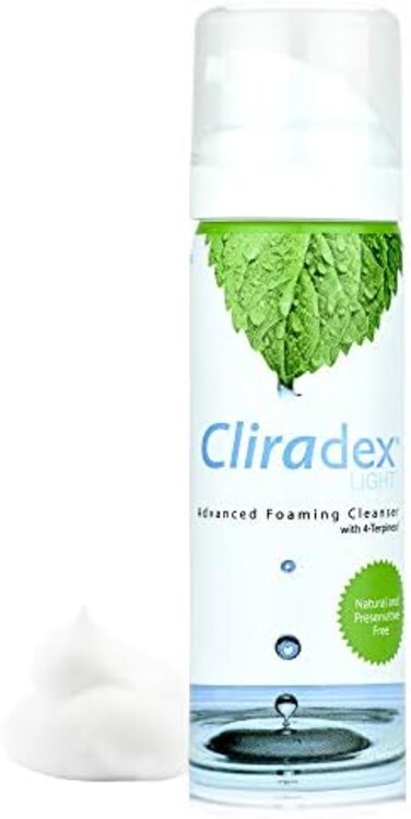 Cliradex Light Advanced Foaming Eyelid and Facial Cleanser - 44.3ml 1.5oz