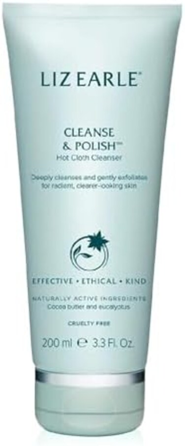 Liz Earle Cleanse &amp; Polish Face Wash - Gentle Facial Cleanser with Moisturizing &amp; Calming Ingredients - Boosts Hydration and Reveals Instant Radiance (200ml)