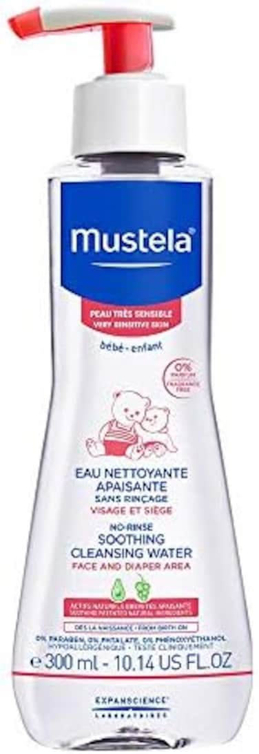 Mustela, No Rinse Soothing Cleansing Water for Very Sensitive Skin 300ml