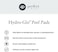 PERFECT IMAGE Hydro-Glo 40% Peel Pads, Enhanced with Lactic Acid, Mandelic Acid, Glutathione, Kojic Acid, Licorice, Papaya, Pineapple, and Bearberry Extracts -
