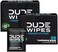 DUDE Wipes On-The-Go Flushable Wet Wipes - 4 Pack, 60 Wipes - Unscented Extra-Large Individually Wrapped Wipes with Vitamin E &amp; Aloe - Septic and Sewer Safe