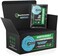 Surviveware Biodegradable Wipes Men or Women - Shower Wet Wipes Face, Body &amp; Butt - Outdoors, Travel, Camping &amp; Post Workout - Total of 40 Wipes - 1 Count, Pack of 40