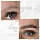 Delia Cosmetics - DARK BROWN Eyebrow &amp; Eyelashes Tint, Innovative Formula, Easy 15 Applications, Full Treatment Kit