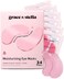 Grace &amp; Stella Gold Powder Collagen Eye Mask (12 Pairs) Vegan Cruelty Free Under Eye Patches   Anti Ageing Dark Circle Treatment Advanced Night Wrinkle Repair Soothing Gel Masks Depuffing Pads