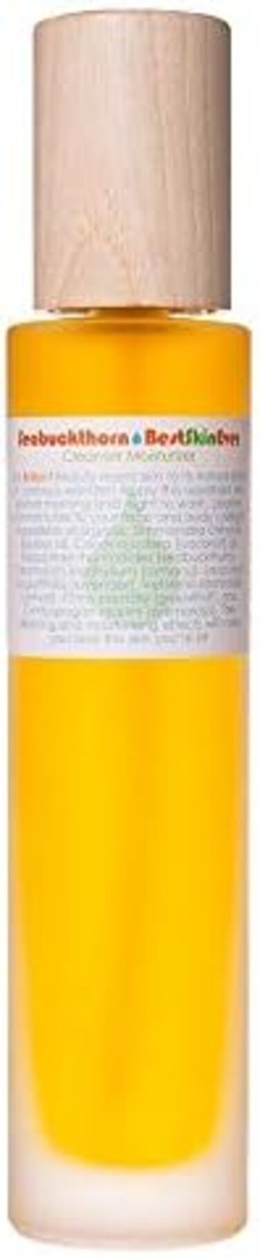 Living Libations - Organic Best Skin Ever Seabuckthorn Facial Cleansing Oil + Moisturiser Natural, Clean Beauty (3.38 oz 100 ml)
