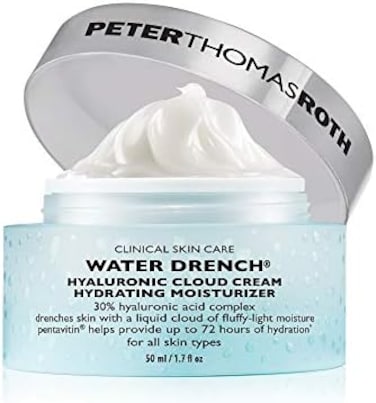 Peter Thomas Roth Water Drench Hyaluronic Cloud Cream Hydrating Moisturizer, 47. 3176 Milliliter / 1. 6 Fluid Ounce