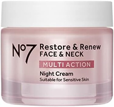 No7 Boots Restore &amp; Renew Night Cream 50ml by No7