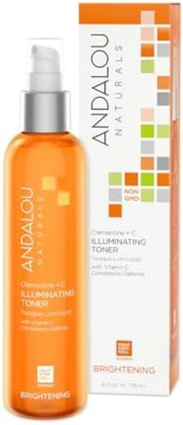 Andalou Naturals Clementine+C Illuminating Toner, 178 ml