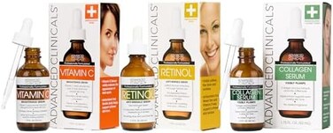 Advanced Clinicals Complete Skin Care Set with Anti-Aging...