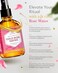 Leven Rose (Gold water) - 24 Karat Gold Water Toner Organic Natural Moroccan 24K Toner 120ml