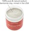 Pure Body Naturals Pure Bentonite Powder for DIY Detox Bath &amp; Face Mask, Pure Indian Healing Clay for Burns, Mastitis, Inflamed or Chapped Skin (8.8 oz) -