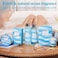 BODY &amp; EARTH Bath Gift Set for Women, Home Spa Kit Scented with Ocean,Bath and Gift Basket Set,Spa Gifts for Women,7 Pcs Bath Set,Best Gift Ideal for Her