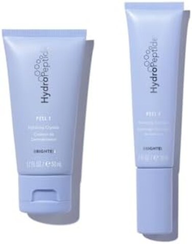 HydroPeptide Anti-wrinkle Polish &amp; Plump Peel:anti-wrinkle Polishing Crystals 30ml/1oz + Anti-wrinkle Plumping Ac - 2pcs