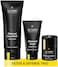Lumin Skin Care Set Routine for Men - Boss Trio - Men's Facial Care Kit, Men's Skincare Routine Banish Dark Circles, Puffiness, Clogged Pores - 2 Month Supply