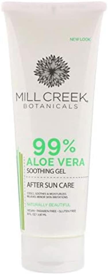 Mill Creek Botanicals Aloe Vera Gel 99%-8 oz