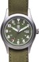 Smith &amp; Wesson Men's Military Watch, Water Resistant, 3 ATM with 3 Interchangeable Canvas Straps, Date Display, Scratch Resistant Glass, Suitable for Swimming, Fishing, Water Sports, 38 mm