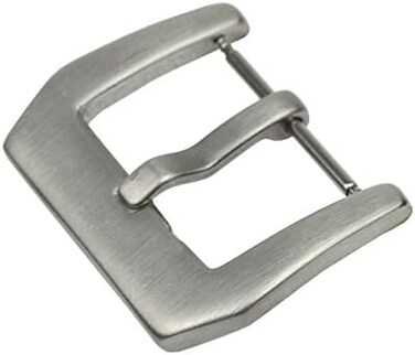 rechere Stainless Steel Watch Band Strap Clasp Pin Tang Buckle 18mm 20mm 22mm 24mm