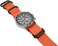 ArtStyle Watch Band with Ballistic Nylon Material Strap and High-End Black Buckle (Matte Finish Buckle)
