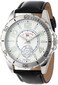 U.S. Polo Assn. Mens Quartz Watch, Analog-Digital Display and Leather Strap US5159