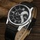 DREAMING Q&amp;P Fq-102 Stainless Steel Romantic Pair His and Hers Wrist Watches for Men Women Set of 2