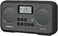 Sangean PR-D19BK FM Stereo/AM Digital Tuning Portable Radio with Protective Bumper (Gray/Black)