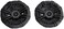 KICKER Pair 43DSC504 DSC50 200 Watt 5.25" 5 1/4" 2-Way Car Audio Speakers DS50