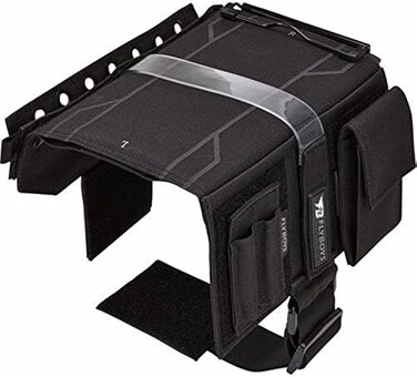 Flyboys Reversible Kneeboard with Clipboard, Black   FB3316BLK