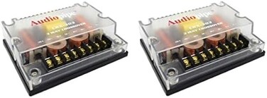 اوديوبايب مكبر صوت للسيارة 3 اتجاهات متقاطع 300 واط، CRX-303، عبوة من قطعتين