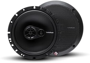 Rockford Fosgate R165X3 Prime 6.5" Full-Range 3-Way Coaxial Speaker (Pair), black