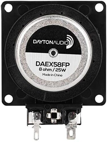 دايتون اوديو دايكس 58FP حزمة مسطحة 58 ملم 25 واط 8 اوم (اسود)