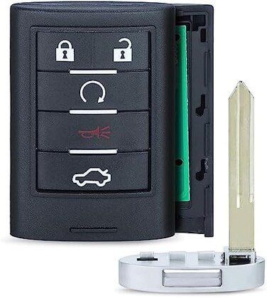 مفتاح تحكم عن بعد ذكي بديل بـ5 ازرار لسيارة كاديلاك STS CTS 2008-2013