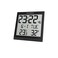 CONTROL Traceable 1076 Digital Radio Atomic Wall Clock, Black