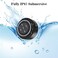 HAISSKY Bluetooth Shower Speakers, Portable Wireless Waterproof Speaker with FM Radio &amp; Suction Cup, Pairs Easily to Your Bluetooth Devices - Phones, Tablets, Computer (Black &amp; Blue)