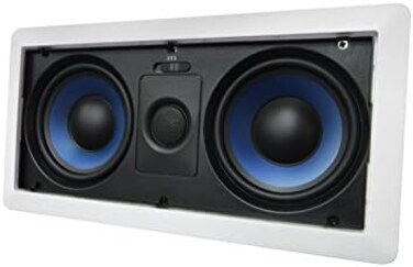 Silver Ticket Products 5252W in-Wall Speaker with Pivoting Tweeter (Dual 5.25 Inch in-wall Center Channel)