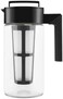 Takeya Patented Deluxe Cold Brew Iced Coffee Maker with Airtight Lid &amp; Silicone Handle, 1 Quart