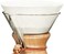 Chemex Coffee Filters with 100-Chemex Bonded Filter 1 Pack transparent FC100