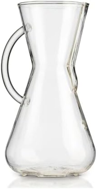 Chemex Pour-Over Glass Coffeemaker - Glass Handle Series - 3-Cup - Exclusive Packaging