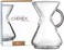 Chemex Pour-Over Glass Coffeemaker - Glass Handle Series - 10-Cup - Exclusive Packaging