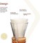 Chemex Bonded Filter - Half Moon - 100 ct - 2 Pack