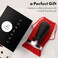 LuxHaus 53mm Calibrated Espresso Tamper - Coffee Tamper with Spring Loaded Flat Stainless Steel Base