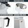 Primula Aluminum Espresso Maker - Aluminum - For Bold, Full Body Espresso &ndash; Easy to Use &ndash; Makes 1 Cup 6 Cups PES-3306