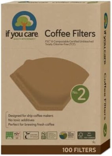If You Care Coffee Filters No 2 100filt (Pack of 12)