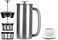 ESPRO Coffee Press P7-32 oz Double Wall Vacuum Insulated Brushed Stainless Steel Coffee Press
