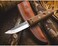 TOPS KNIVES Tanimboca Puukko 3.63in Drop Point Fixed Blade Knife - TPUK-01