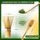 BAMBOOWORX Japanese Tea Set, Matcha Whisk (Chasen), Traditional Scoop (Chashaku), Tea Spoon, The Perfect Set to Prepare a Traditional Cup of Matcha.