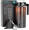 Coffee Gator Cold Brew Coffee Maker - 47 oz Iced Tea and Cold Brew Maker and Pitcher w/Glass Carafe, Filter, Funnel &amp; Measuring Scoop - Black